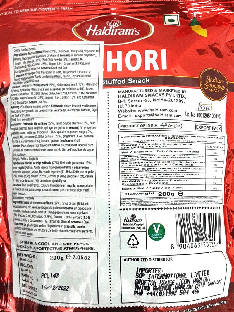 Haldirams Kachori 200g