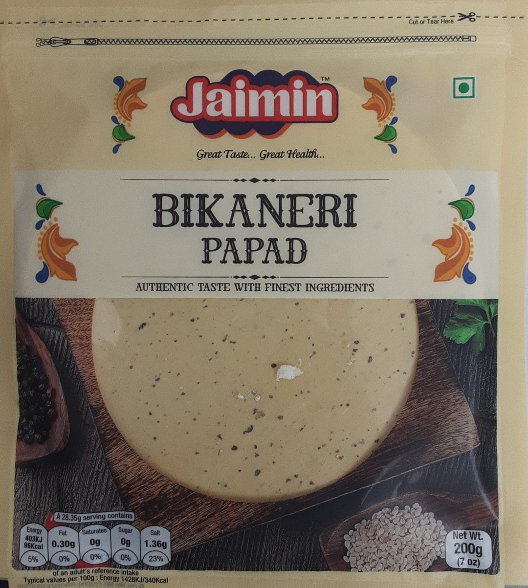 Jaimin Bikaneri Papad 200g