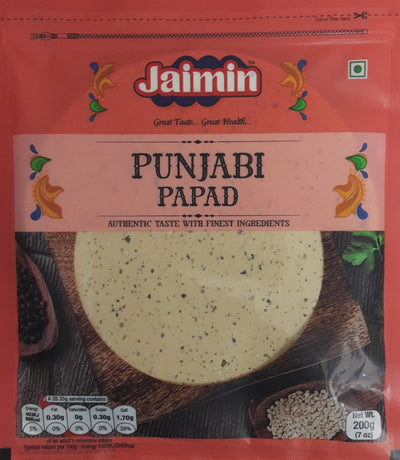 Jaimin Punjabi Papad 200g
