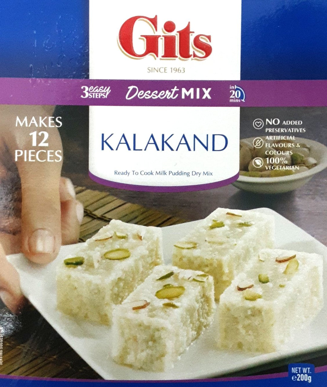 Gits Dessert Mix Kalakand 200g
