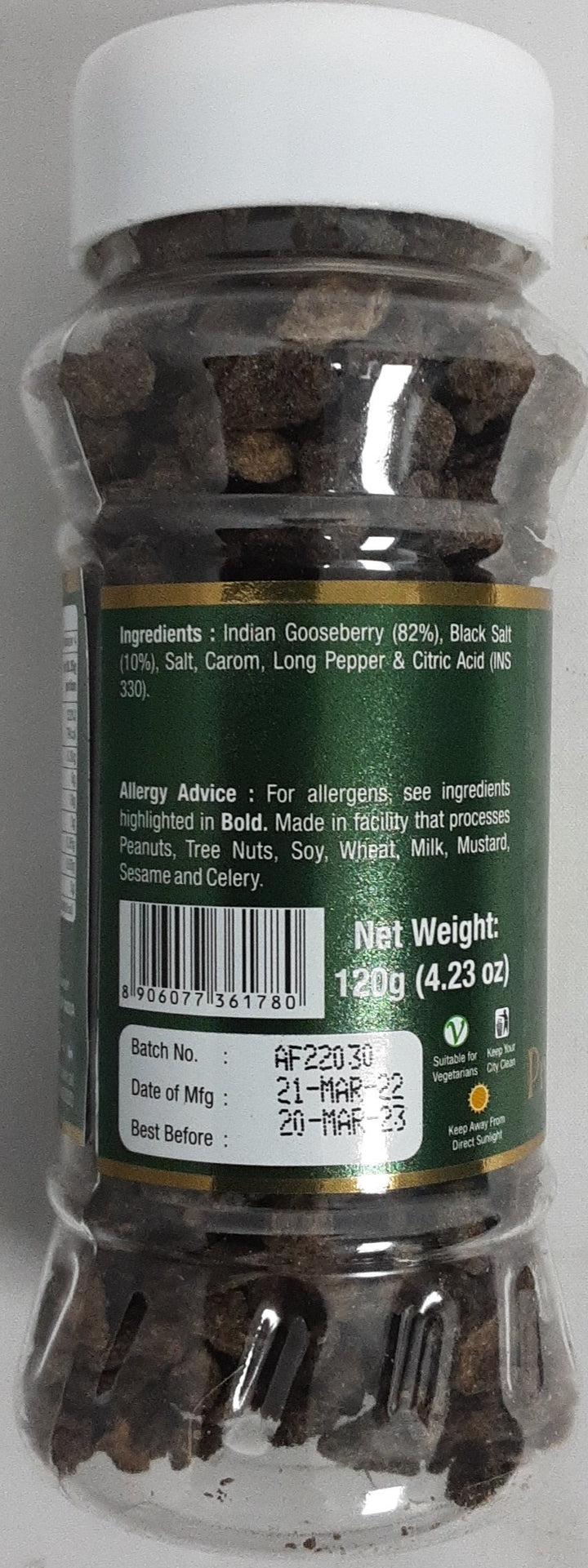 Jaimin Khara Amla Salted Gooseberry 120g