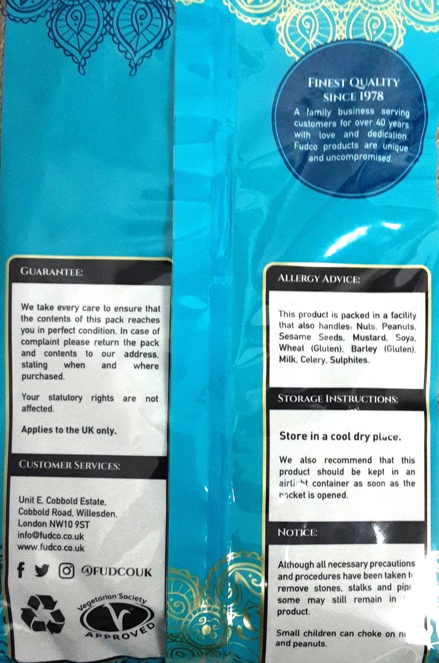 Fudco Cumin Seeds Jeera Whole Pure Indian 800g - ExoticEstore