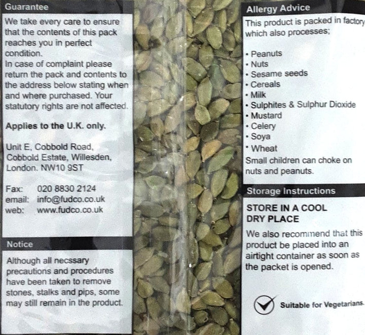 Fudco Malabar Bold Green Elachi Cardamom 600g - ExoticEstore