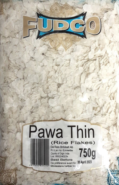 Fudco Pawa Thin Rice Flakes 750g