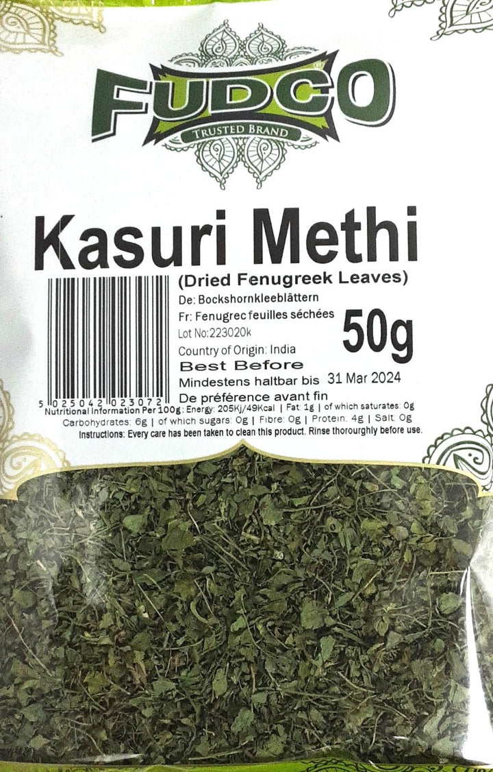 Fudco Kasuri Methi 50g - ExoticEstore
