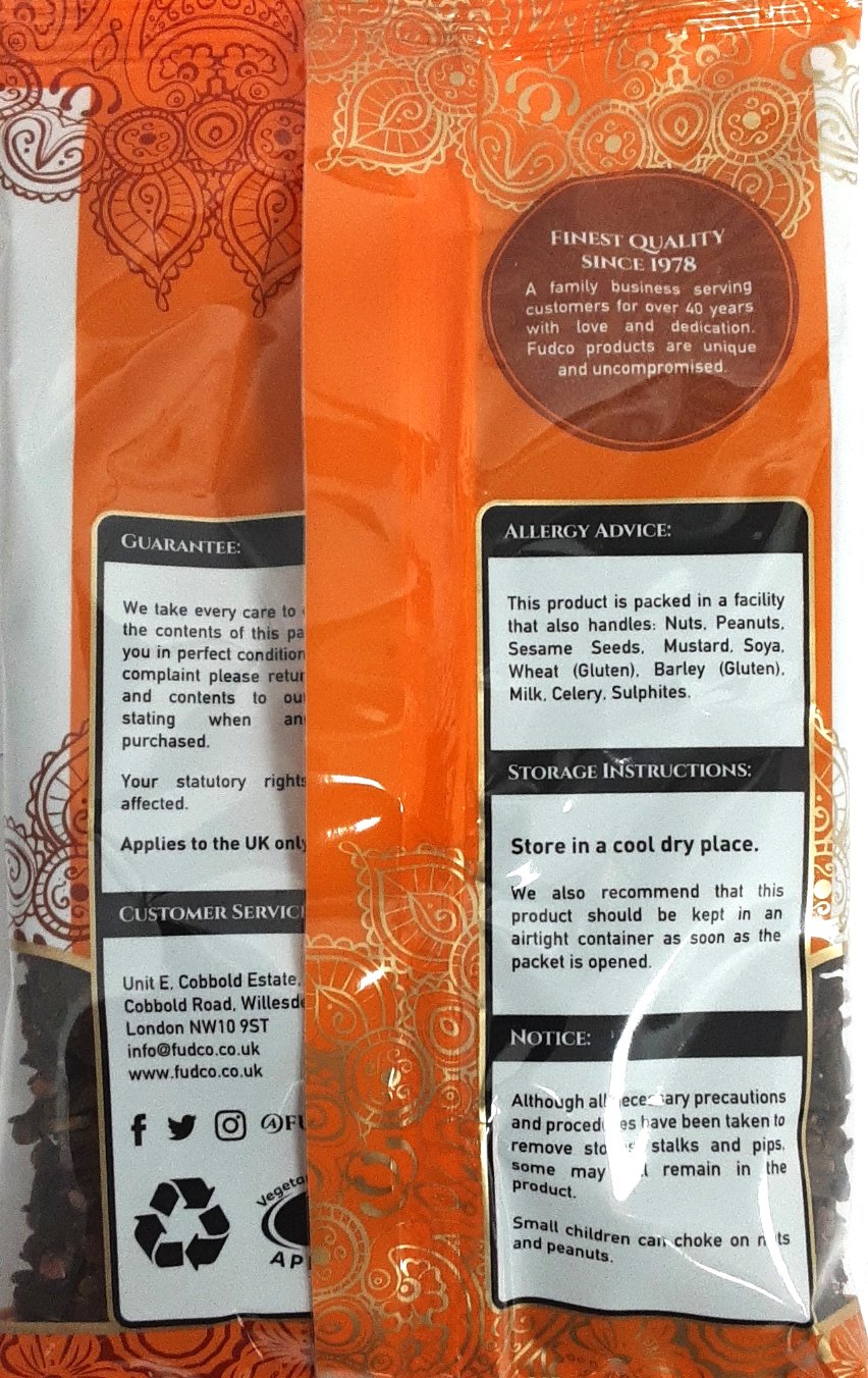 Fudco Whole Cloves Supreme Hand Cleaned 150g