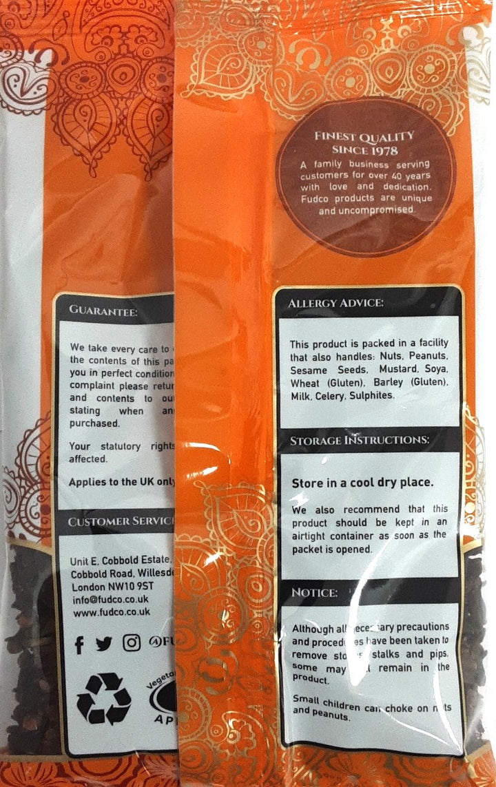 Fudco Whole Cloves Supreme Hand Cleaned 150g