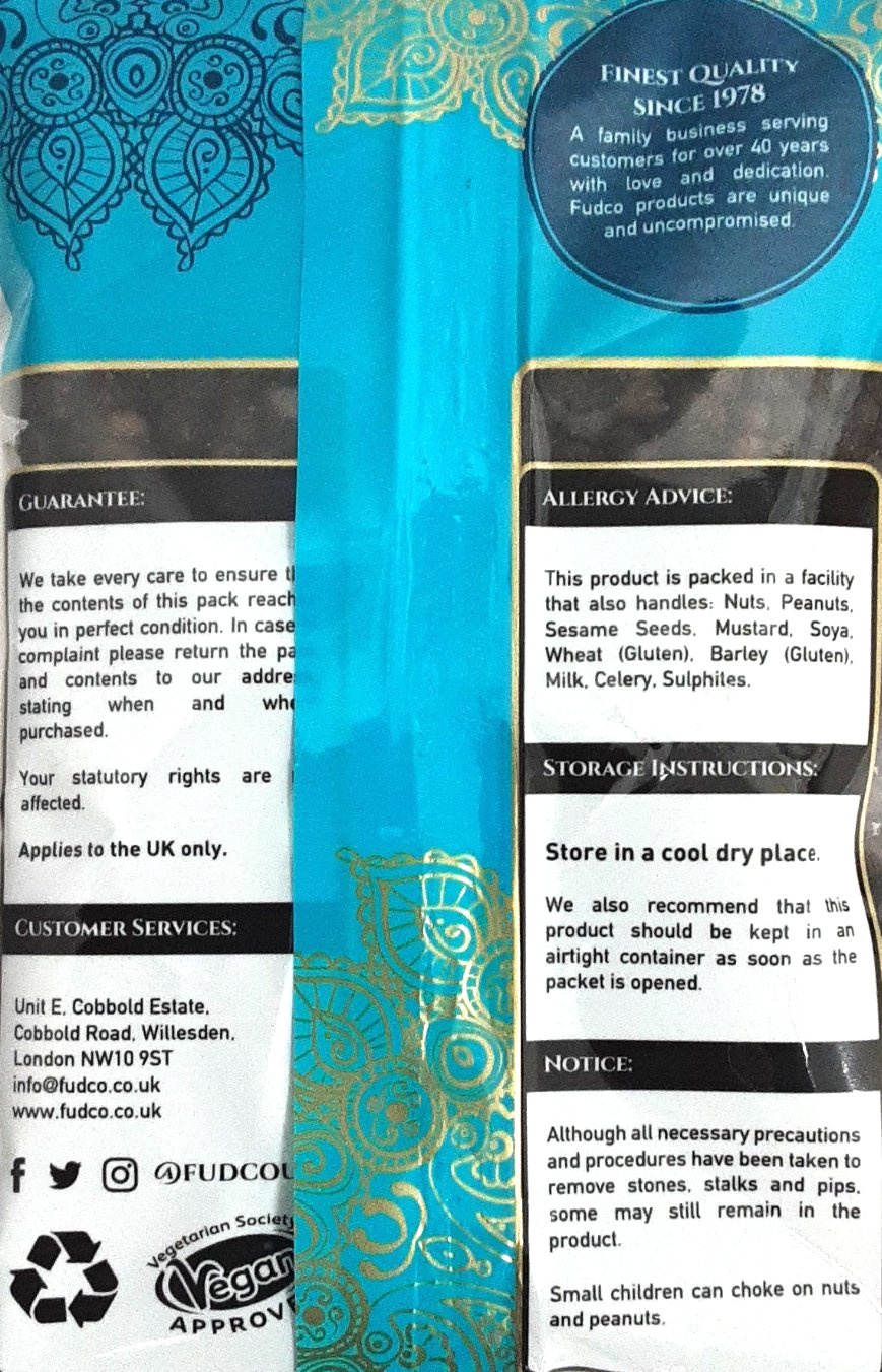 Fudco Black Pepper Whole 100g