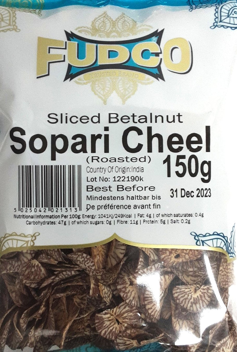 Fudco Sopari Cheel Sliced Betalnut Roasted 150g