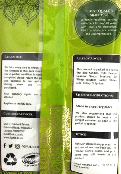 Fudco Fennel Powder Ground Variary 100g