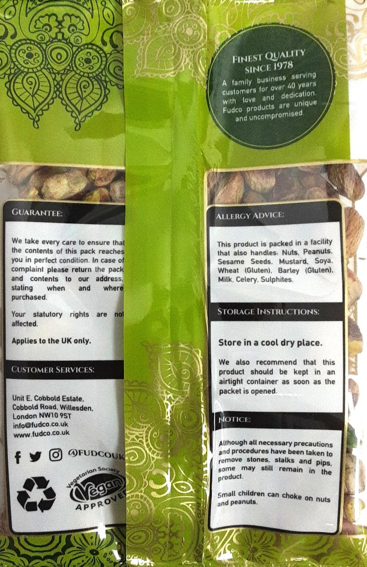 Fudco Pistachio Kernels 75g
