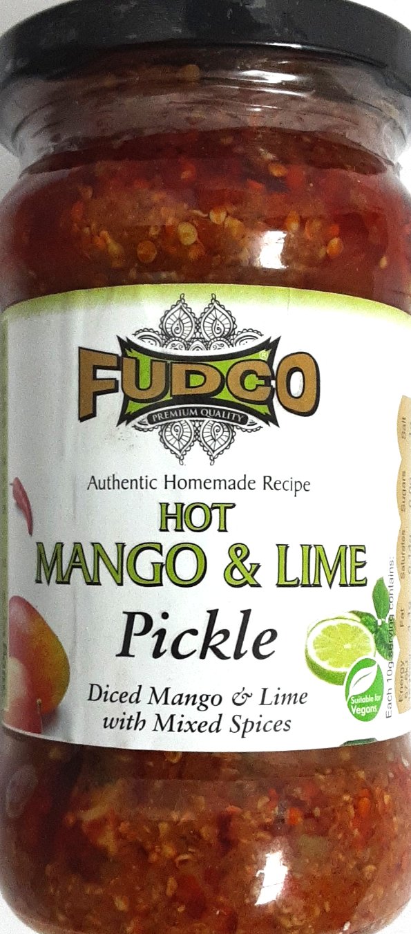 Fudco Pickle Mango & Lime Hot 300g