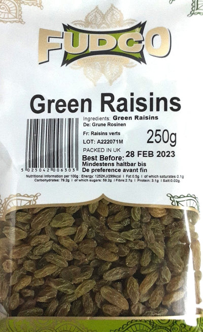 Fudco Green Raisins 250g