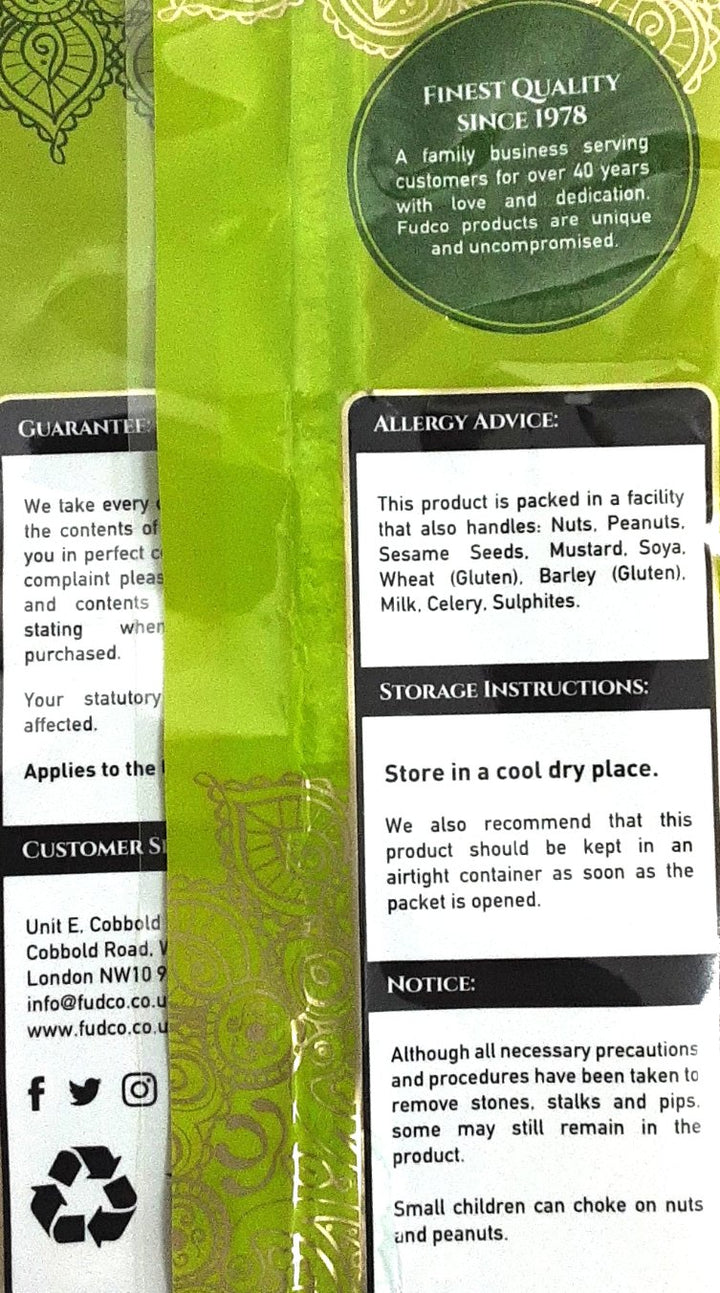 Fudco Green Raisins 250g