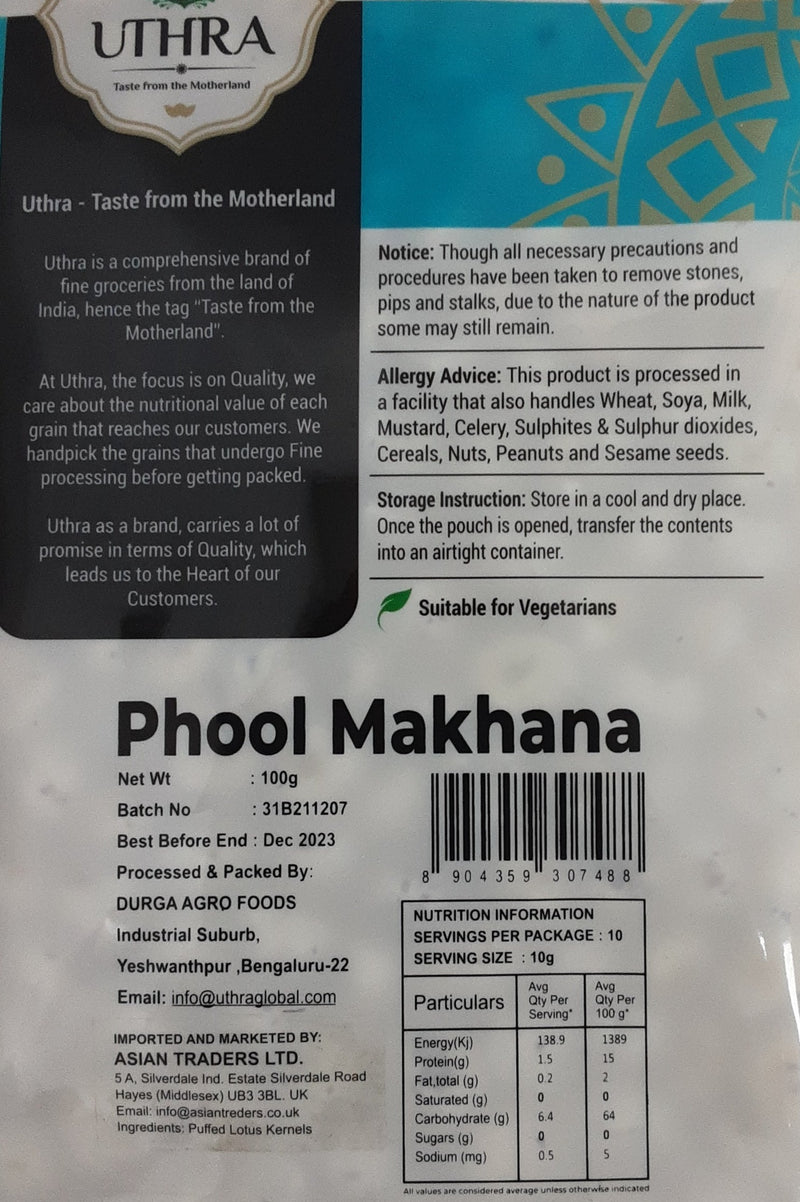 Uthra Phool Makhana 100g