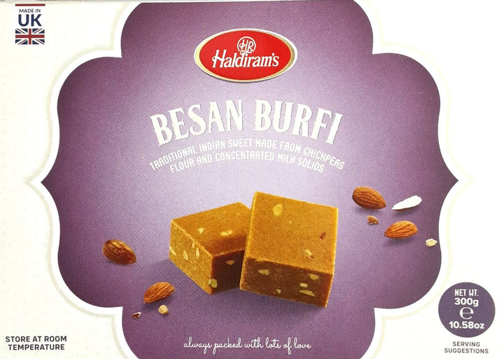 Haldirams Sweets Besan Barfi 300g