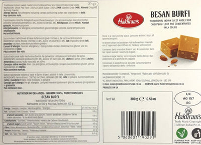 Haldirams Besan Barfi 300g
