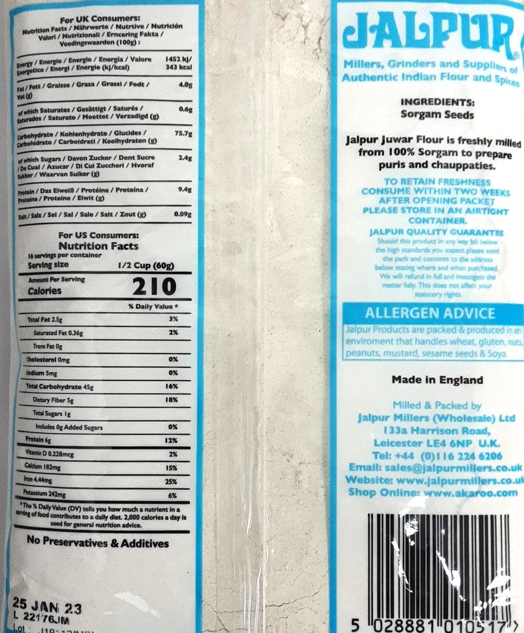 Jalpur Juwar Flour 1Kg