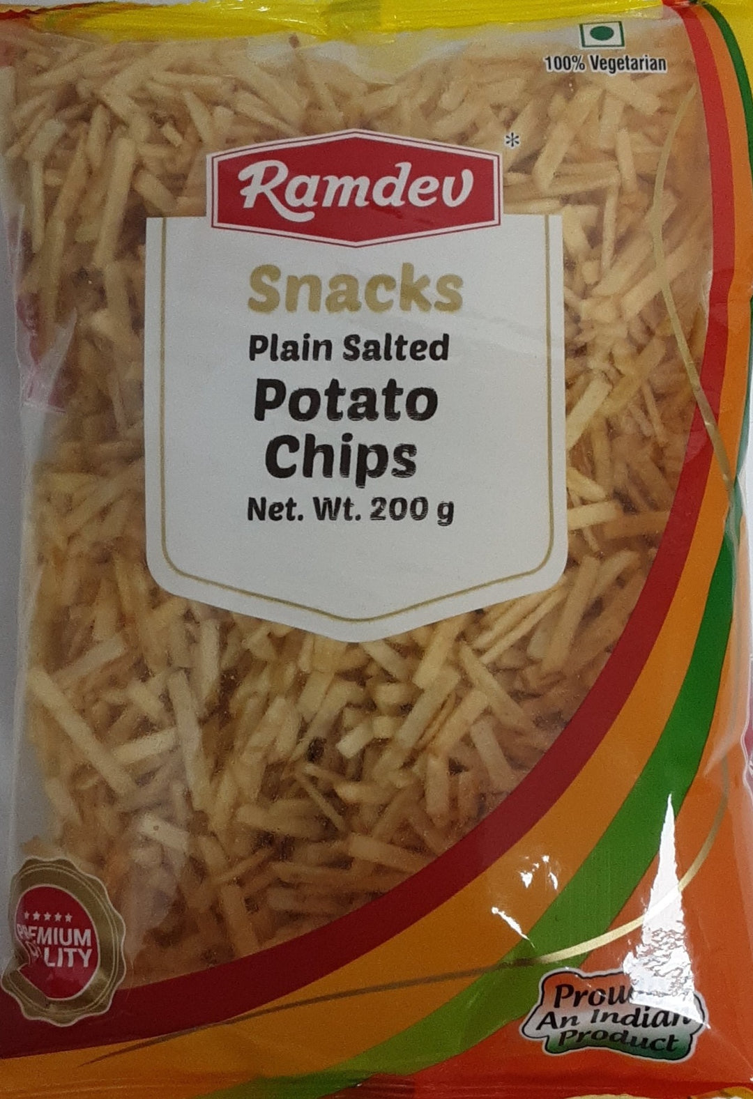 Ramdev Chips Potato Plain Salted 200g