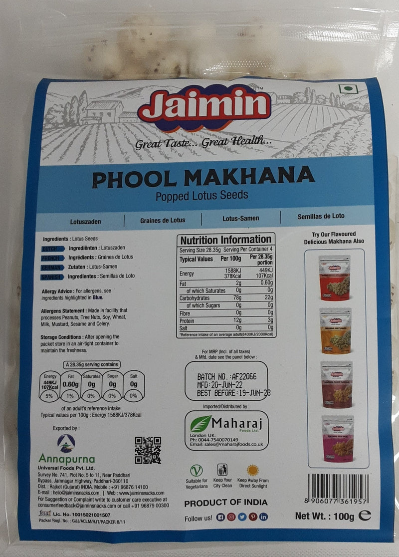 Jaimin Phool Makhana 100g