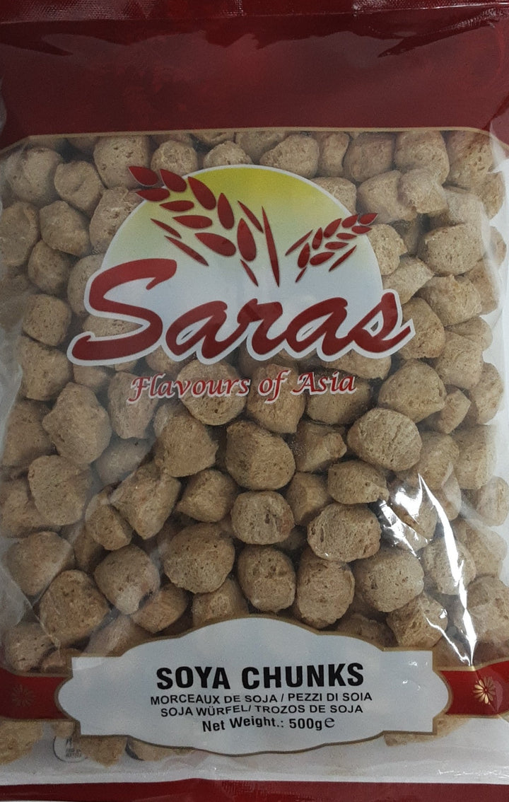 Saras Soya Chunks 500g - ExoticEstore