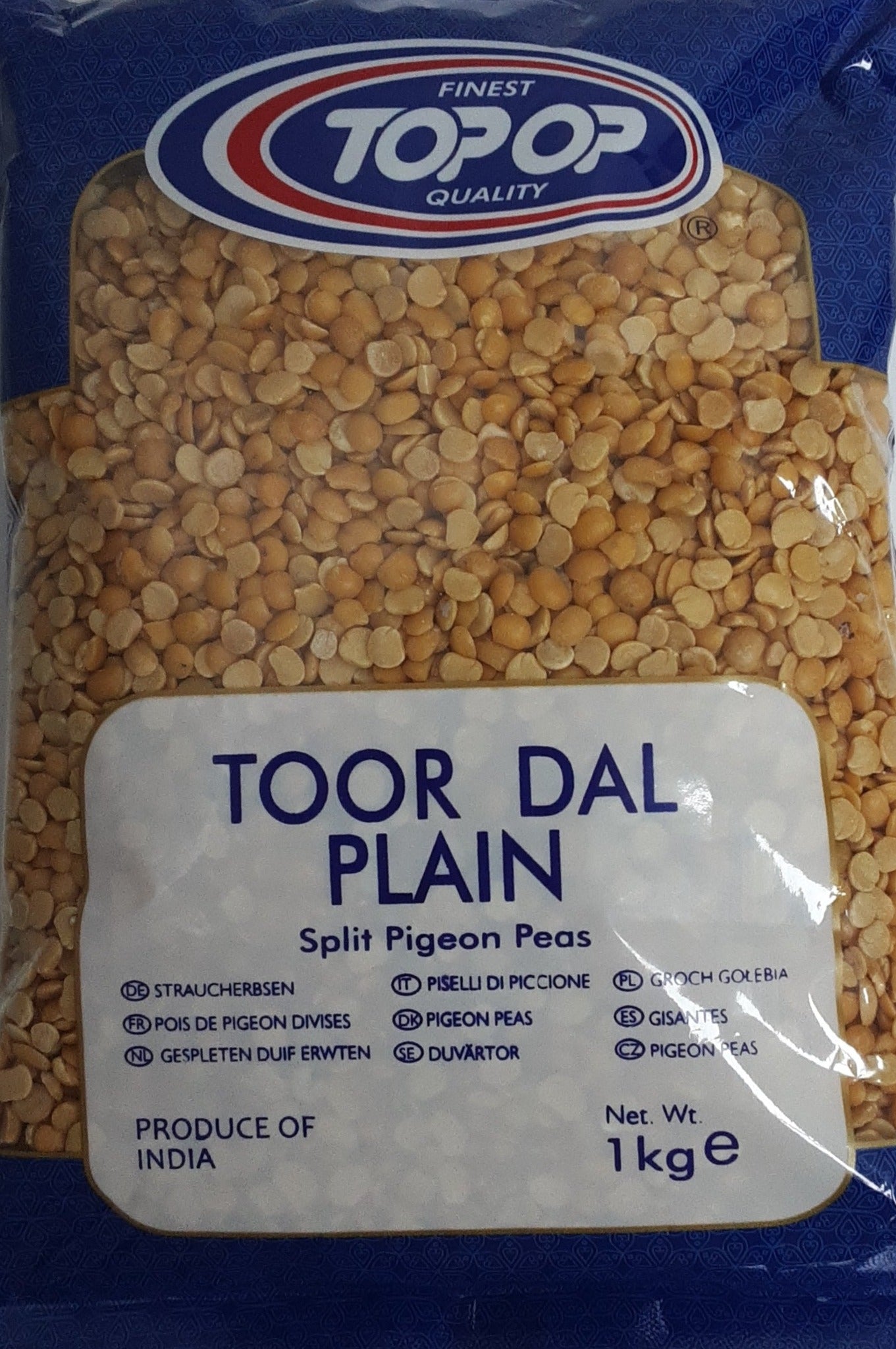 Top Op Lentils Toor Dall Plain 1Kg – ExoticEstore