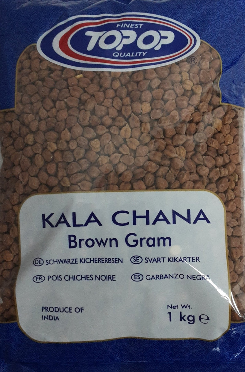 Top Op Kala Chana Brown Gram 1Kg