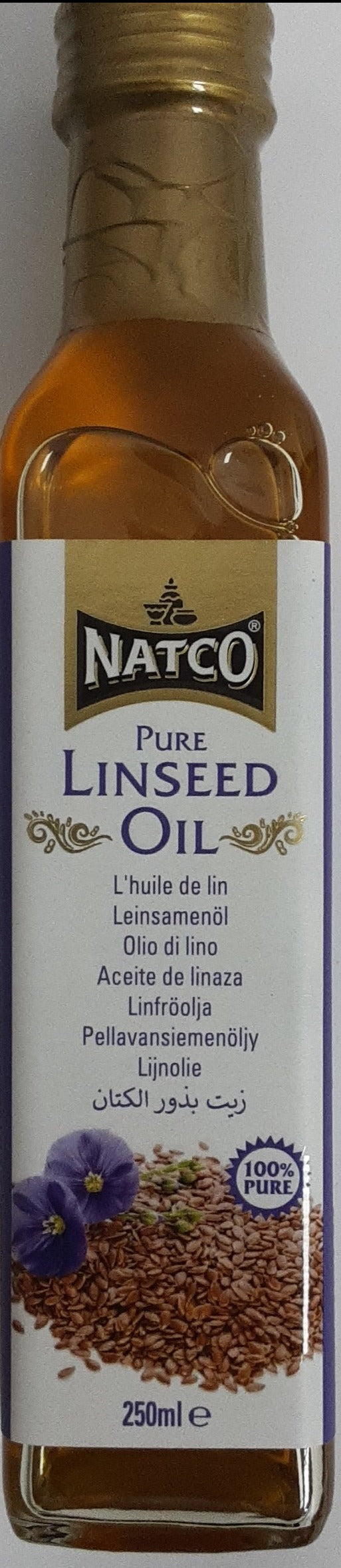 Natco Oil Pure Linseed 250ml