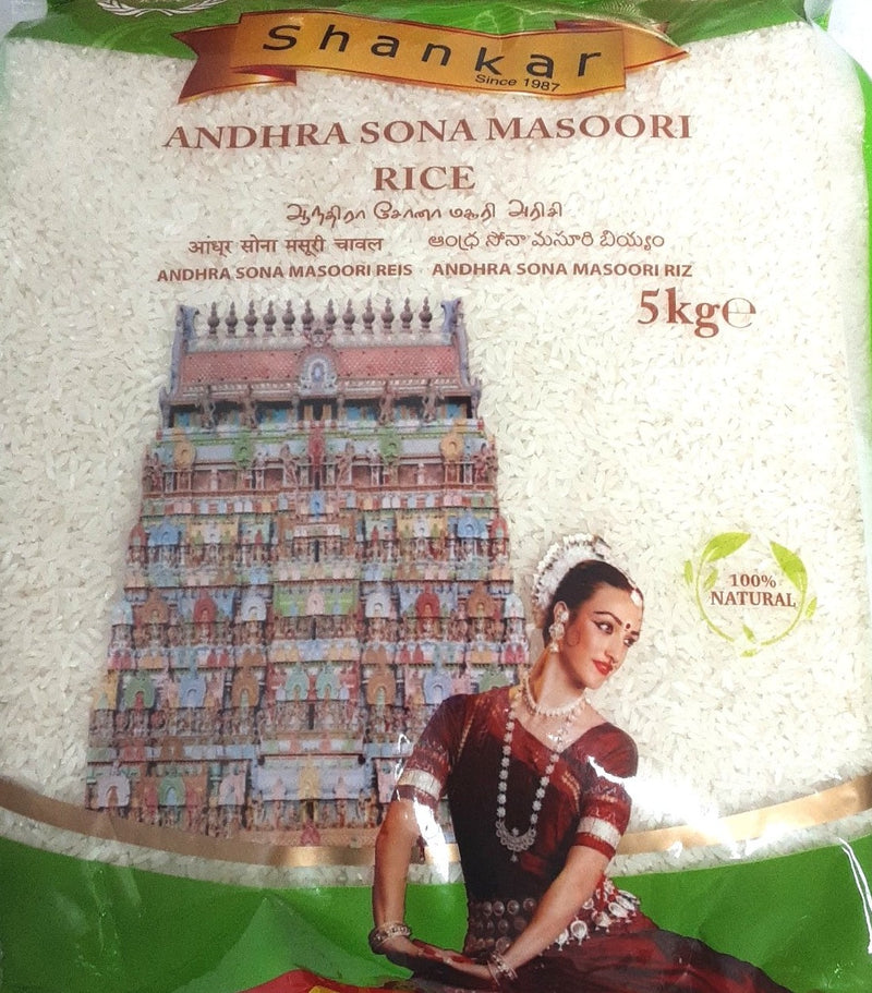 Shankar Rice Andhra Sona Masoori 5kg PM