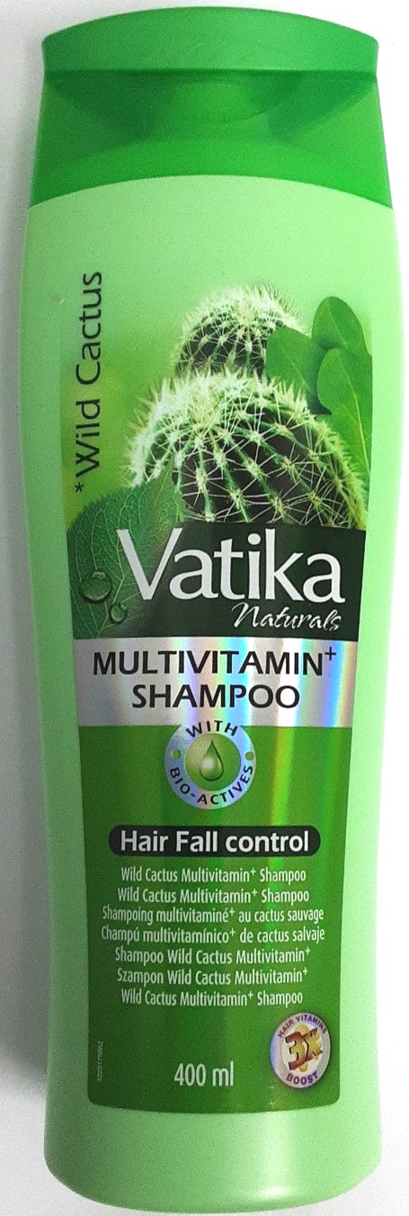 Vatika Multivitamin Shampoo Hair Fall Control Wild Cactus 400ml