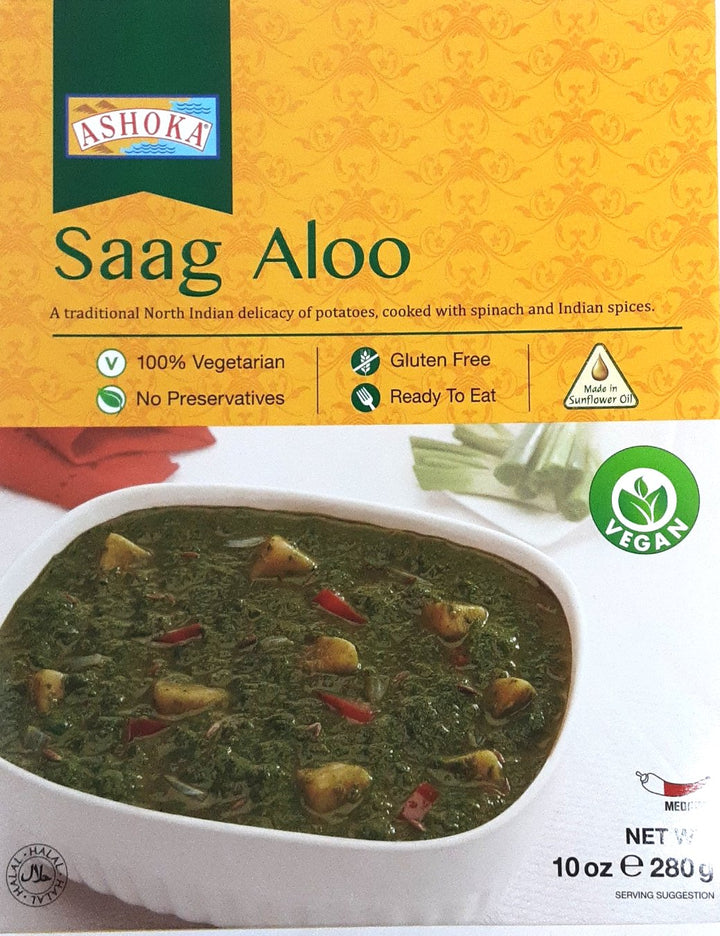 Ashoka Ready Meal Saag Aloo 280g