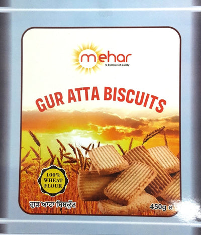 Mehar Biscuits Gur Atta 450g