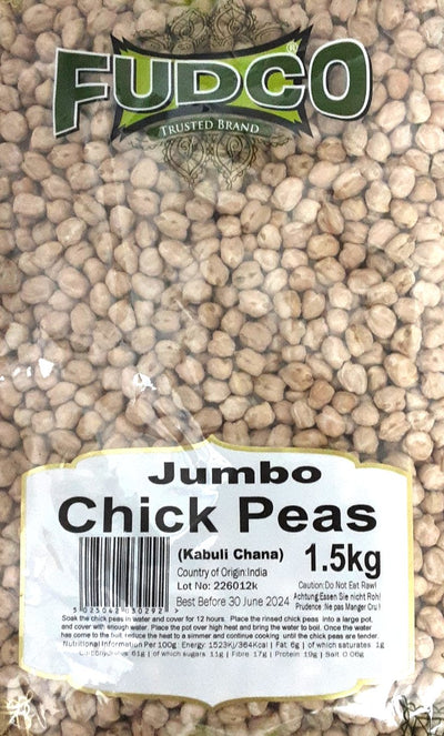 Fudco Chick Peas Jumbo 1.5kg