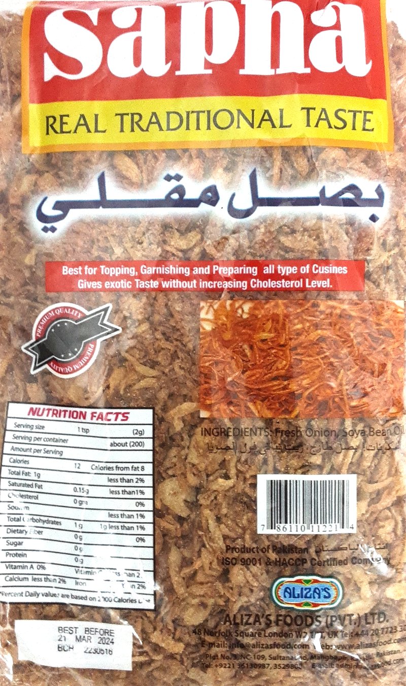 Sapna Red Fried Onion 350g - ExoticEstore