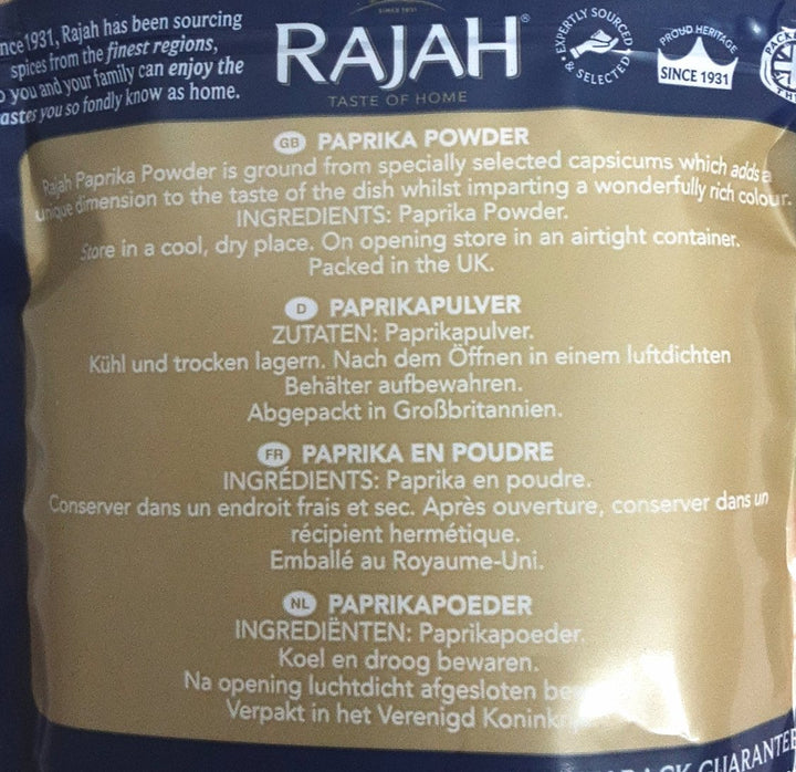 Rajah Paprika Powder 100g