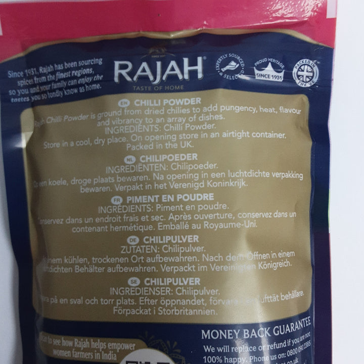 Rajah Chilli Powder 100g