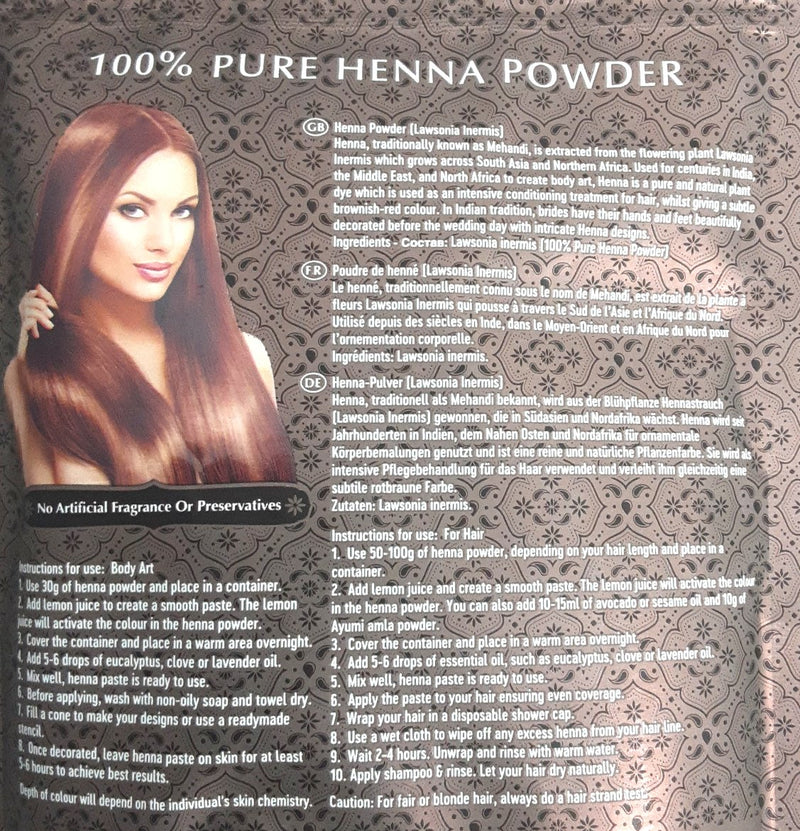 Ayumi 100% Henna Powder 200g
