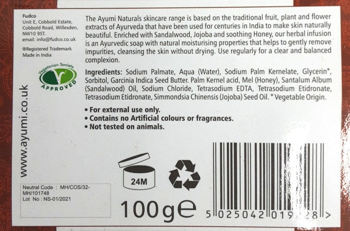 Ayumi Sandalwood Soap 100g