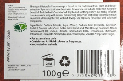 Ayumi Sandalwood Soap 100g