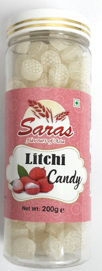 Saras Candy Litchi 200g