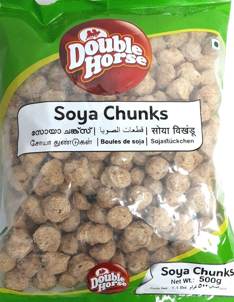 Double Horse Soya Chunks 500g