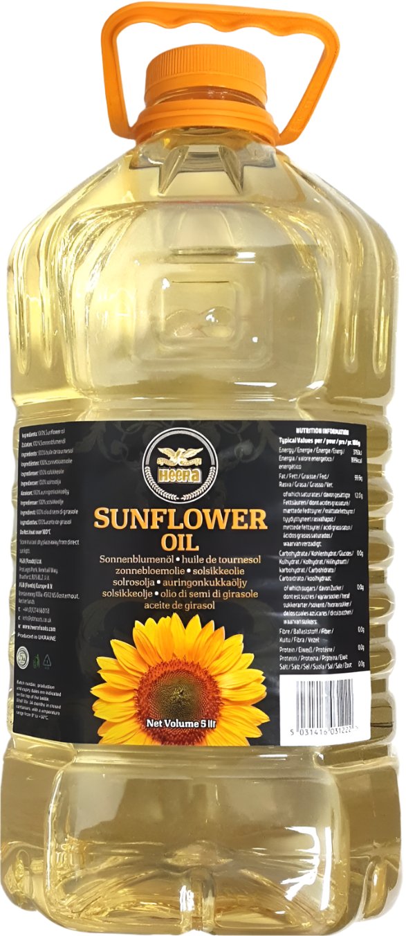 Heera Oil Sunflower Oil 5ltr - ExoticEstore