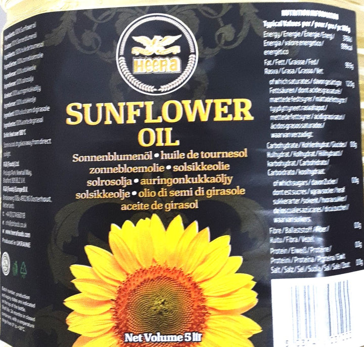 Heera Sunflower Oil 5Ltr