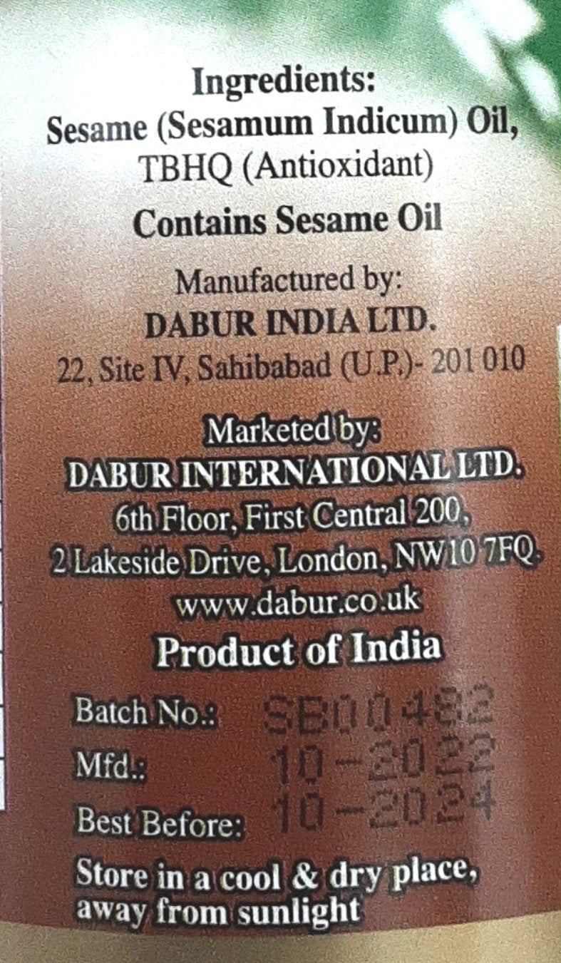 Dabur Oil Sesame 500ml
