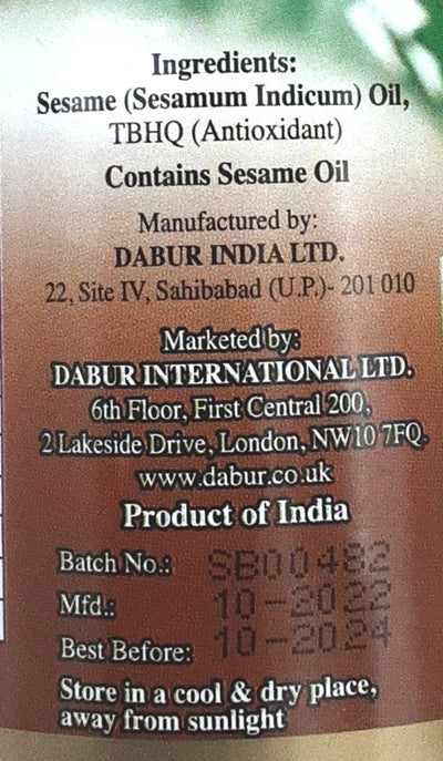 Dabur Sesame Oil 500ml