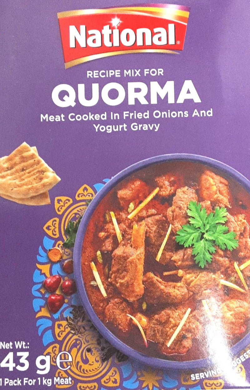 National Spice Mix Quorma 43g