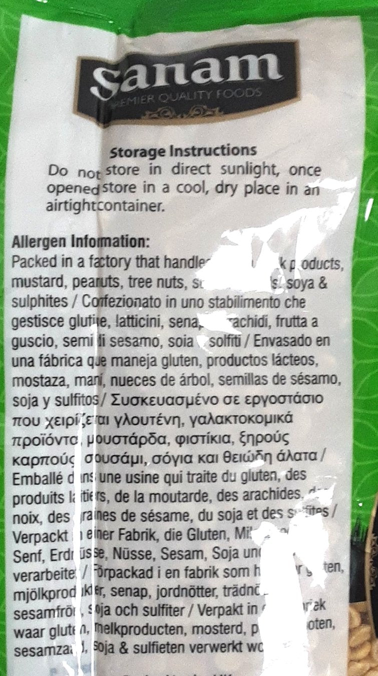 Sanam Lentils Toor Dall Plain 1Kg