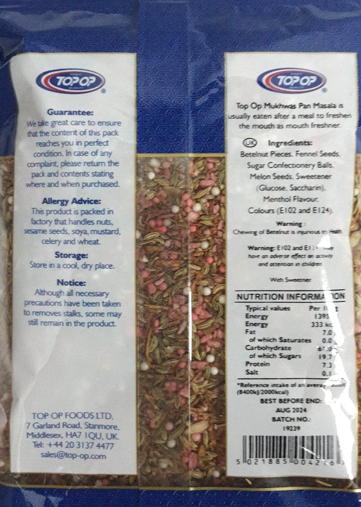 Top Op Mukhwas Pan Masala 300g