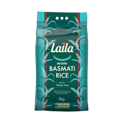 Laila Broken Basmati Rice 5kg - ExoticEstore