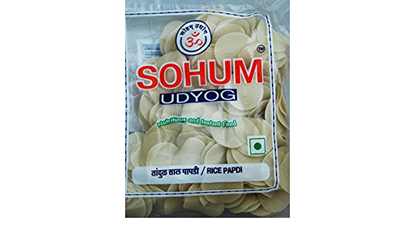 Sohum Udyog Rice Papdi 200g